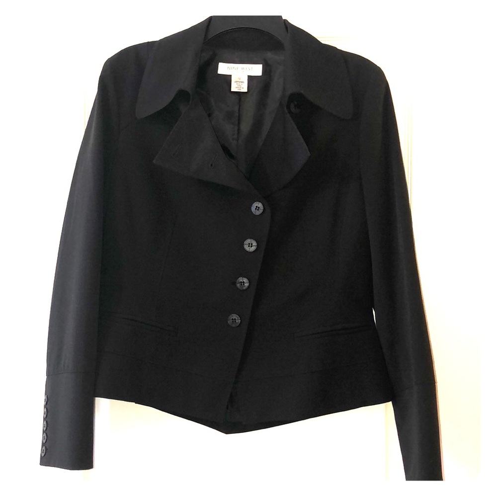 Nine West black blazer size 12